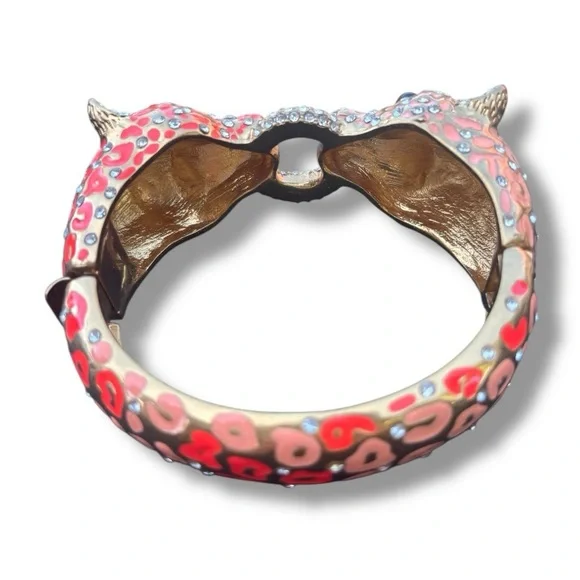 J. Crew Leopard Enamel Bracelet